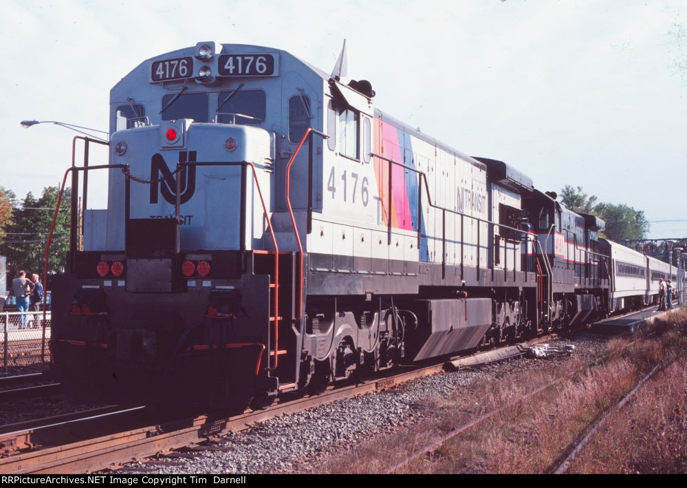 NJT 4176 on fan trip